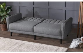 Set Canapea Extensibilă si Fotoliu Aqua - S, Gri Inchis
