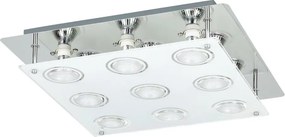 Rabalux 2517 - Plafonieră LED NAOMI 9xGU10/5W