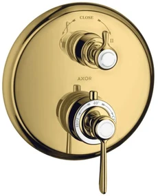 Axor Montreux baterie cadă-duș ascuns cu termostat auriu 16821990