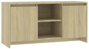 809794 vidaXL Comodă TV, stejar sonoma, 102x37,5x52,5 cm, PAL