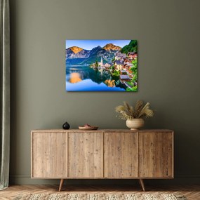Tablou - Sat alpin (70x50 cm)