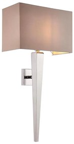 Endon 56706 - Aplica de perete MORETO 1xE14/7W/230V, crom lucios/gri