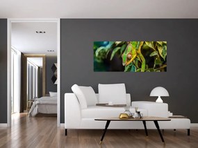 Tablou cu cameleon (120x50 cm)