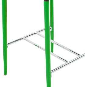 Set mobilier de bar, 5 piese, verde, piele ecologica Verde, 5