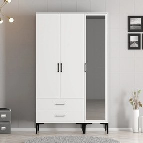 Dulap de haine Kiara RT (Alb). 1088485
