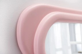 Oglinda de perete design modern CURVY 160cm, roz A-43162 VC