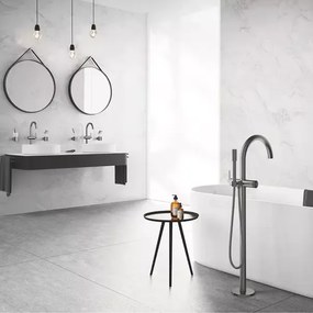 Baterie lavoar inalta Grohe Atrio XL monocomanda antracit periat Hard Graphite