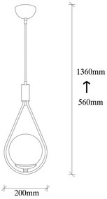 Lustra Mudoni - MR - 937 Negru