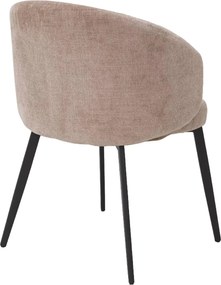 Set de 2 scaune cu brate design LUX Lloyd, Sisley roz