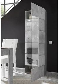 Comodă SERIAN, gri beton