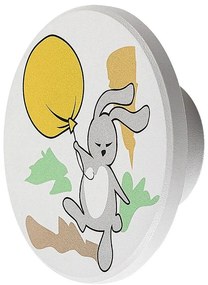 Aplica camera copii motiv iepuras si balon Hopply LED CCT