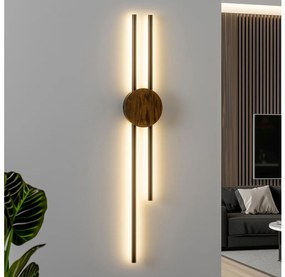 Aplică LED Brilagi WOODY COLLINE LED/15W/230V 80 cm stejar nuc