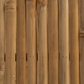 Etajeră în culoare naturală din bambus 61x104x34 cm Manali – Ixia