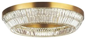 Plafonieră LED de cristal Zambelis 23049 LED/55W/230V 3000K alamă