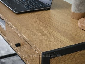 Masă PC Nills (stejar + negru). 1109798