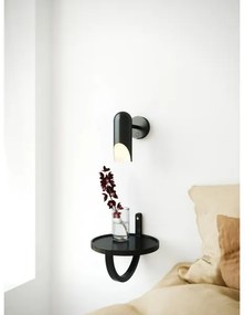 Nordlux - Aplică de perete ROCHELLE 1xGU10/8W/230V neagră