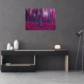 Tablou - Pădurea roz (70x50 cm)