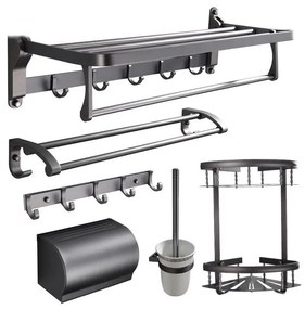 Adria Inox || Inox Set accesorii baie