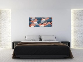 Tablou - Valuri japoneze (120x50 cm)