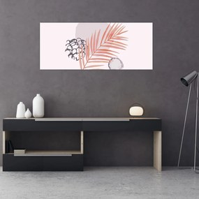 Tablou - Minimalism violet N⁰3 (120x50 cm)