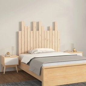 824783 vidaXL Tăblie de pat pentru perete, 95,5x3x80 cm, lemn masiv de pin
