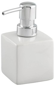 Dispenser sapun lichid SQUARE WHITE, Alb, 240 ml, WENKO