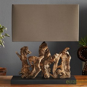 Veioza / Lampa de masa design rustic Aragon A-20694 VC