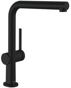 Baterie bucatarie cu dus extractibil Hansgrohe Talis M54 270 negru mat
