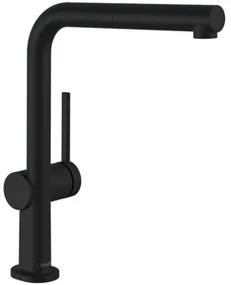 Baterie bucatarie cu dus extractibil Hansgrohe Talis M54 270 negru mat