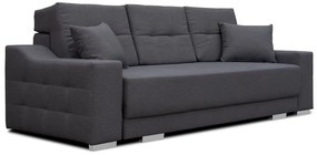 Canapea trei locuri Clay (negru). 601436