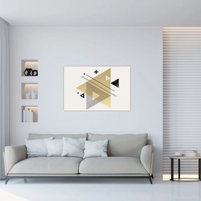 Tablou - Forme geometrice N⁰4 (90x60 cm)