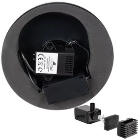 Fântână luminoasă de grădină solară cu LED - Gardlov