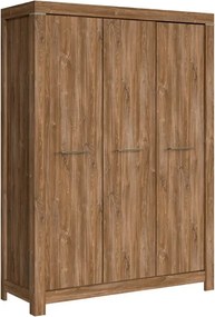 Dulap GENT, stejar, PAL, cu 3 usi, 150x56x210 cm