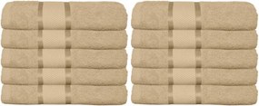 Set 10 Prosoape Premium din Bumbac 100% – 50×90 cm, 400g, Absorbție Superioară
