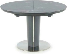 Masa extensibila RICARDO, gri, 120/160x120/76 cm