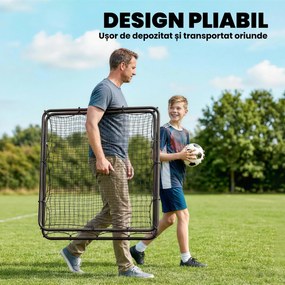 Plasă de Rimbalare pentru Fotbal Soozier, Antrenor pentru Rimbalare | Aosom Romania