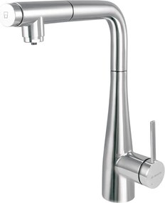 🚰 Baterie bucătărie ERIDAN, cu racord filtru de apă & pipă extractibilă, finisaj cromat – Cod BRE_075M