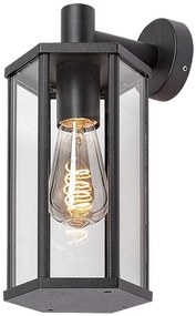 Aplica pentru iluminat exterior design modern IP44 DUBROVNIK negru mat