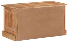 Banca de depozitare pantofi, 85x40x45 cm, lemn masiv de acacia lemn masiv de acacia