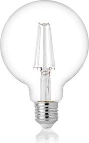 Bec LED, E27 E27 globo d95 filament 4w 3000k cri80