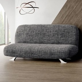 Gaico Huse bielastice VITTORIA gri 2fotoliu cu manere de lemn (l. 80 -140 cm)