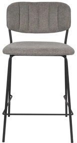 Scaune de bar gri 2 buc. 89 cm Jolien – White Label