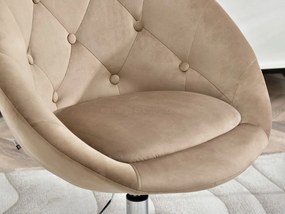 Fotoliu Lush 4 (bej + crom). 1110269
