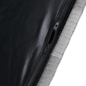 Deuba Cutie depozitare 122cm x 56cm x 61cm - cu roti gri