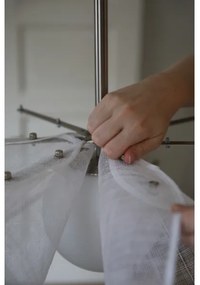 Lustră pe cablu Markslöjd 108818 STYRKA 1xE27/40W/230V d. 75 cm alb