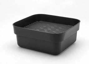 Vas de spălare și scurgere Brabantia 1003315, 16.1 x 37.4 x 34.4 cm, Sigur pentru vase cu strat antiaderent, Gri închis