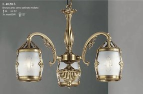 Candelabru clasic cu 3 brate design italian realizat manual 4020
