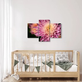 Tablou detailat cu flori (90x60 cm)