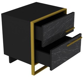 Măsuță de noptieră Polka Black