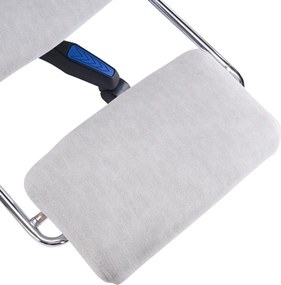 Scaun de birou/gaming, gri/albastru, ZODIA